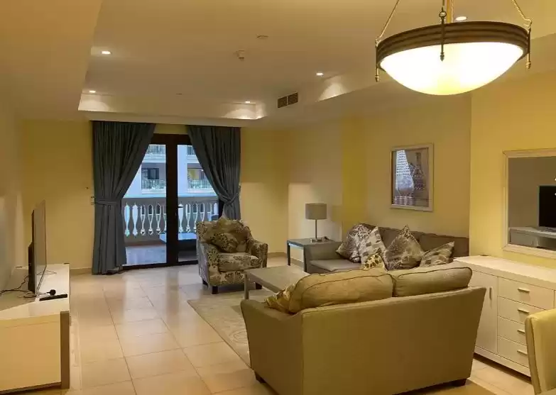 Résidentiel Propriété prête 1 chambre F / F Appartement  a louer au Doha #8834 - 1  image 